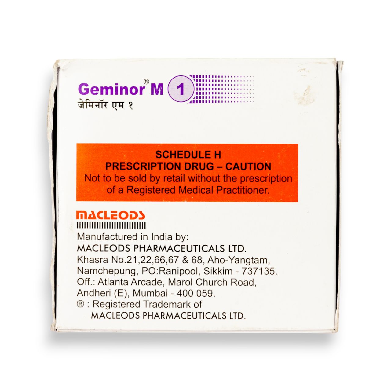 Geminor M 1 Tablets PR