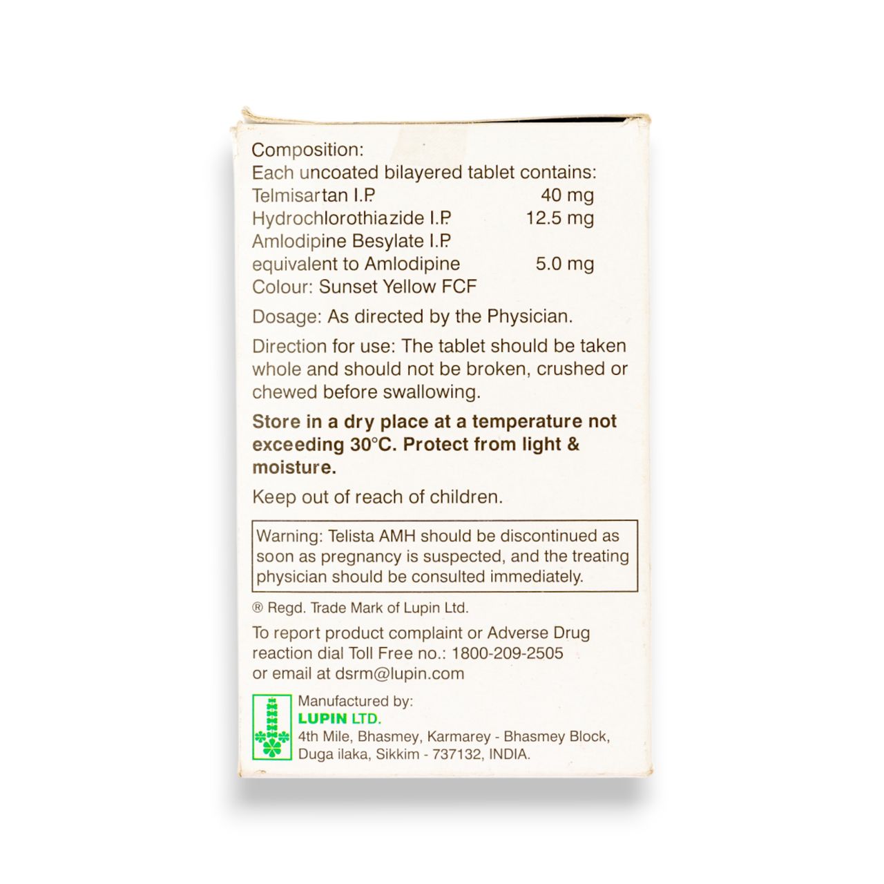 Telista-AMH Tablets