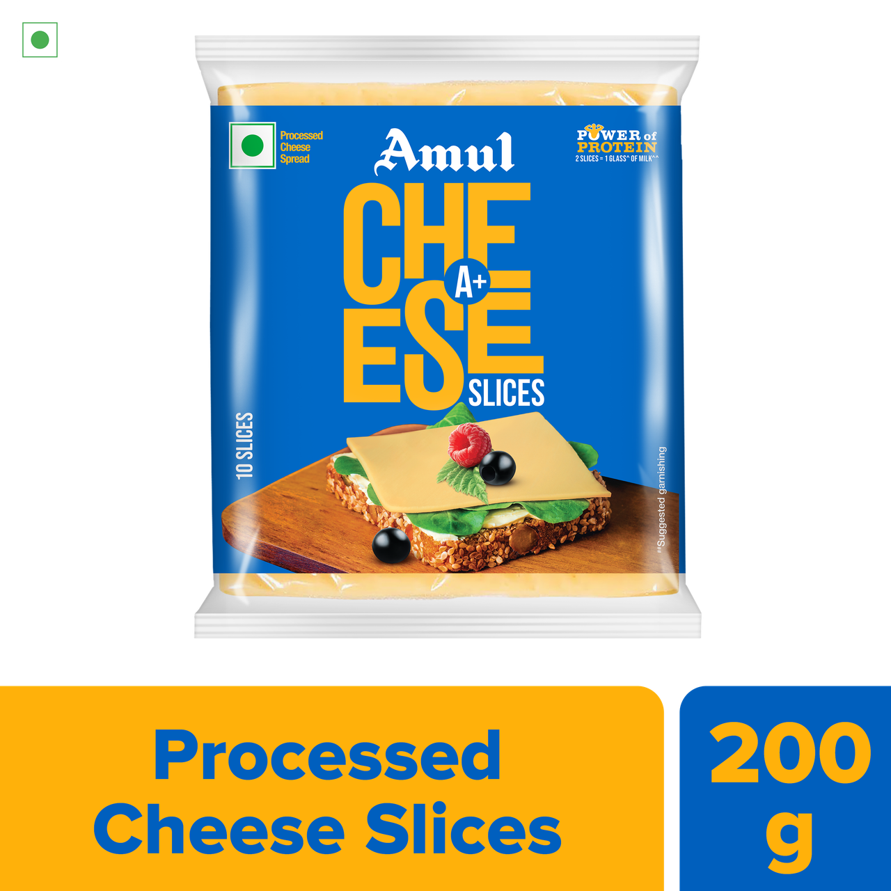 Amul A+ Process Cheese Slices