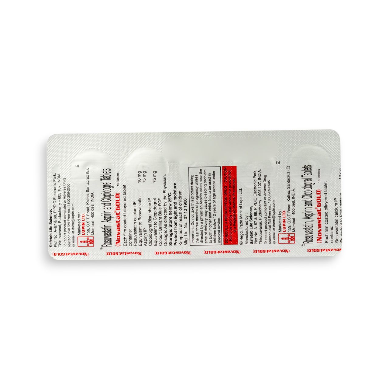Novastat Gold Tablets