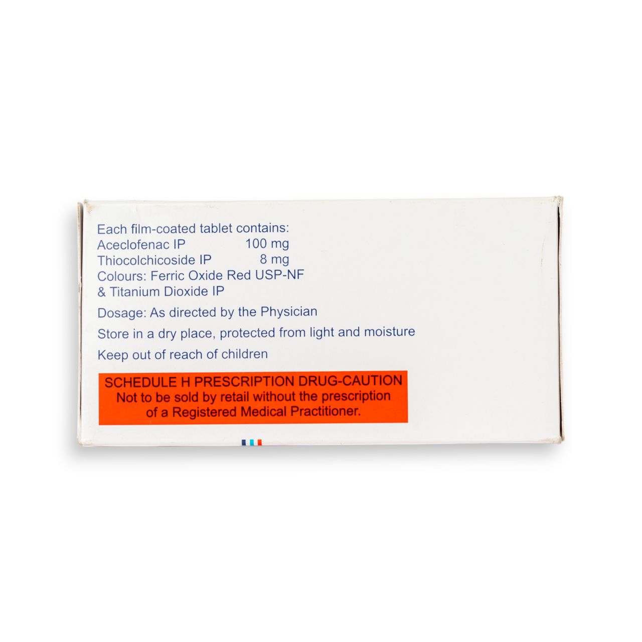 Zerodol Th 8 Tablets