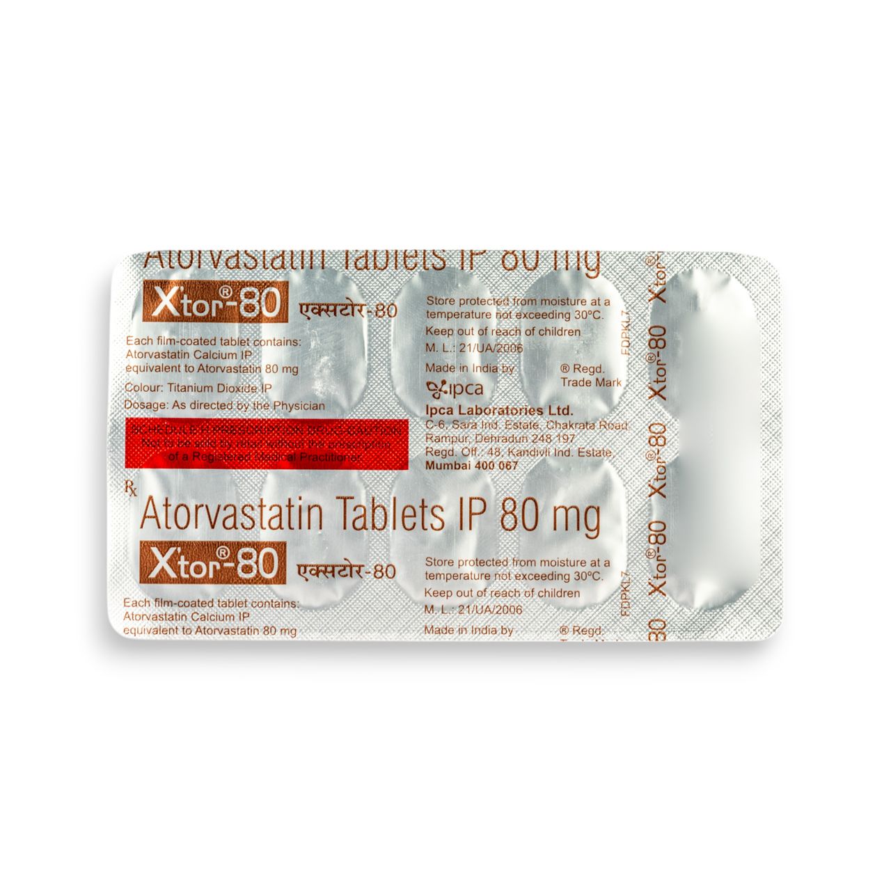 Xtor-80 Tablets