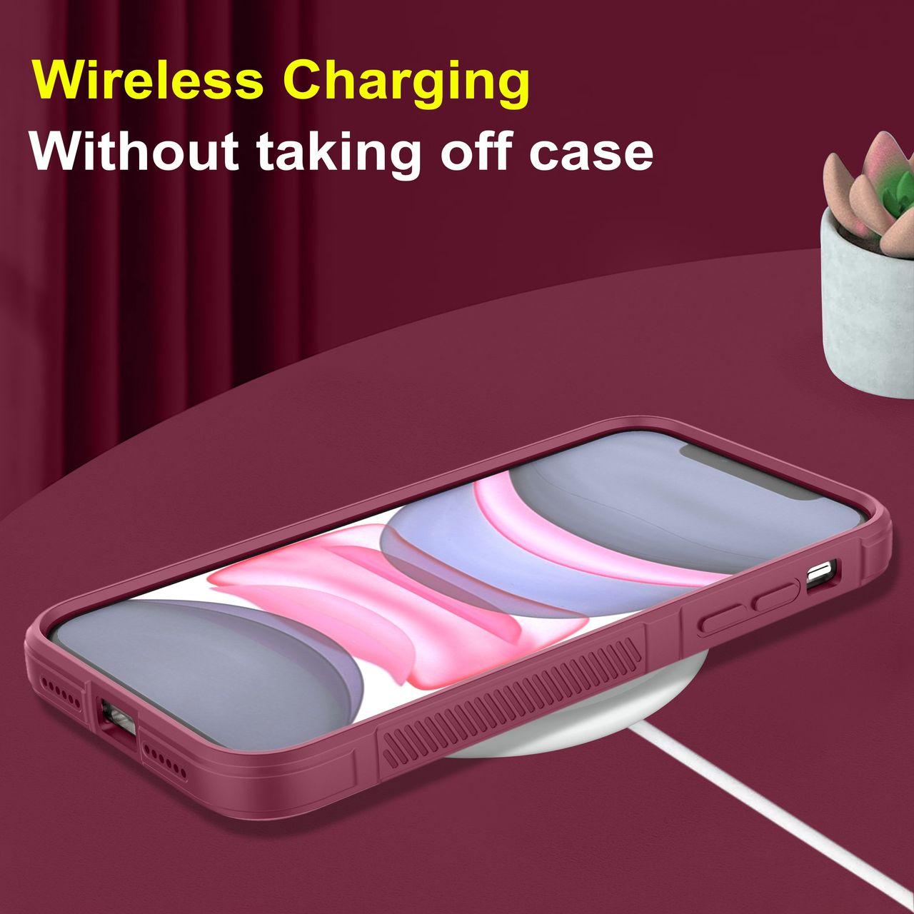 Zapcase Back Cover for OnePlus 12 | Magic-Plum