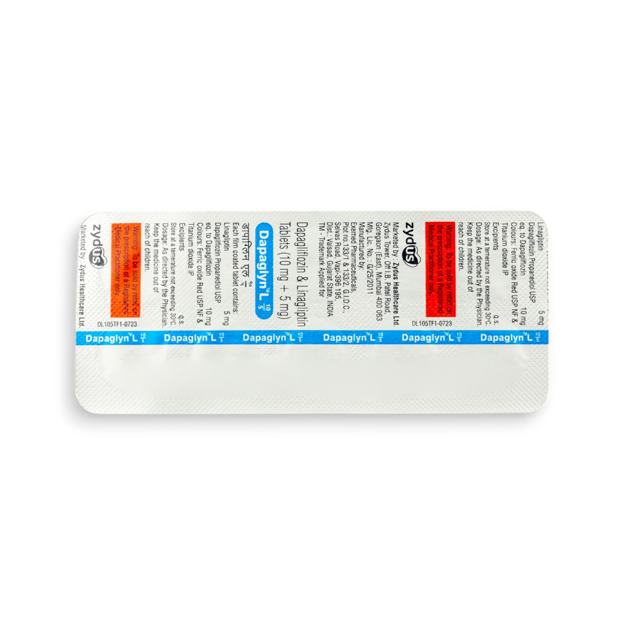 Dapaglyn L 10/5 Tablets