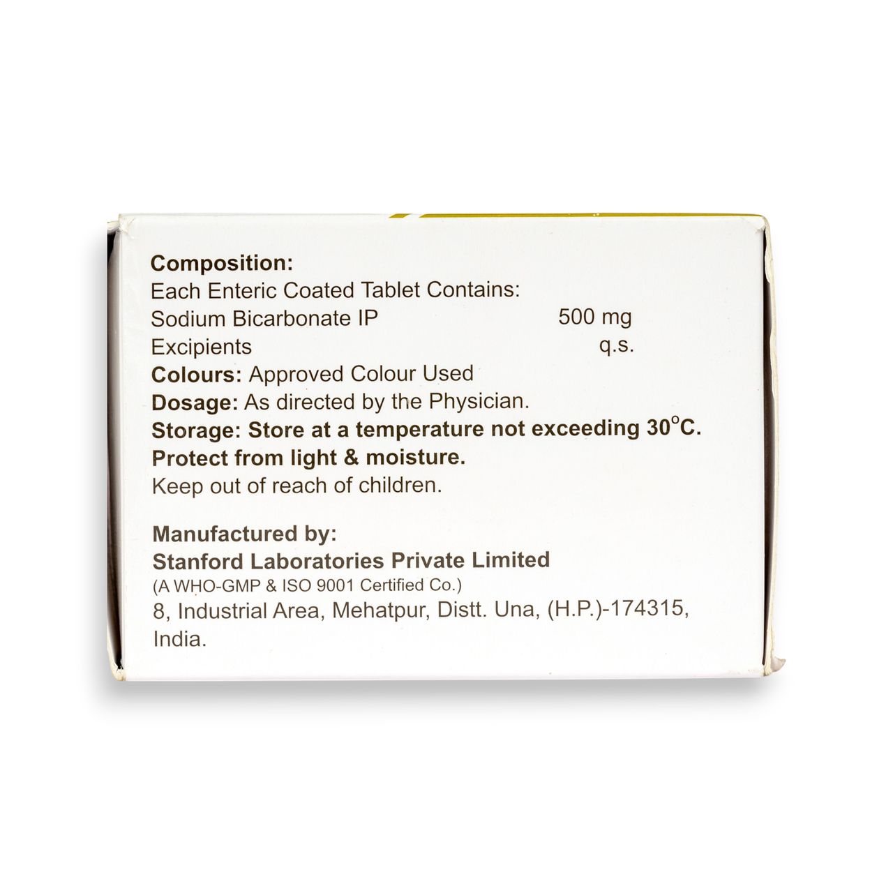 Sobisis EC 500 Tablets