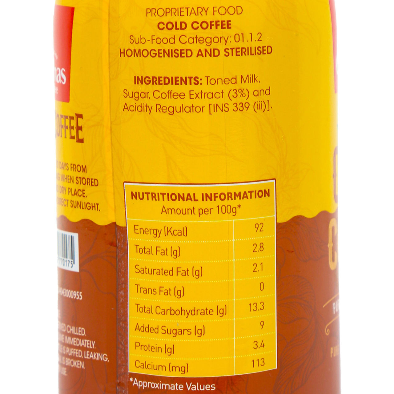 Cothas Cold Coffee - Classic 250 ml Combo