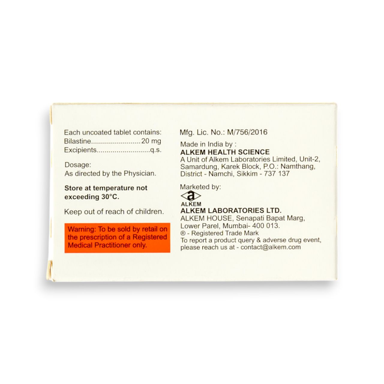 Prucros 20mg Tablets