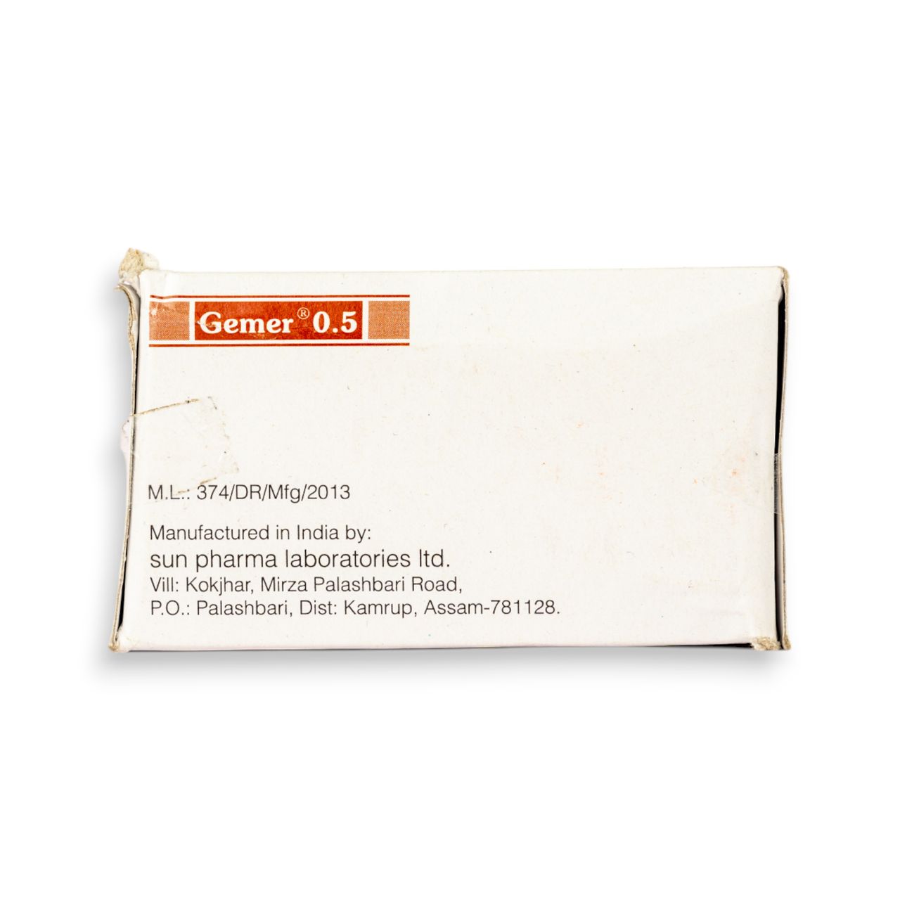 Gemer 0.5 Tablets PR