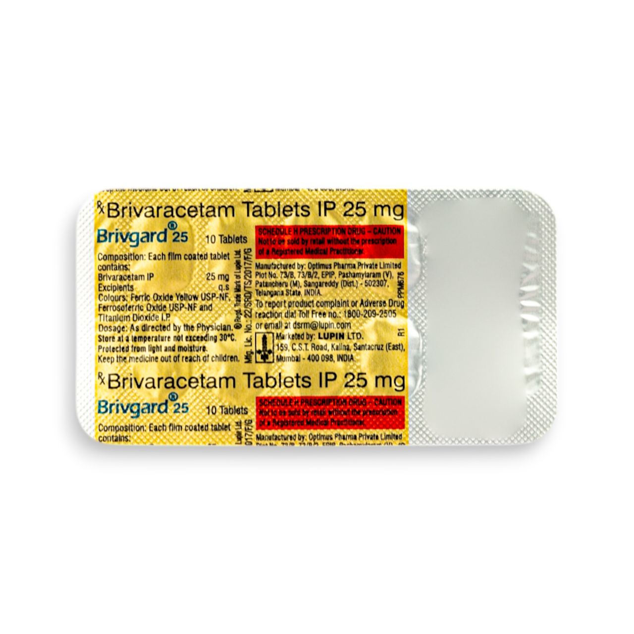 Brivgard 25 Tablets