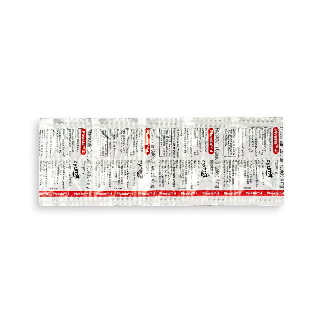 Pivasta 4 Tablets