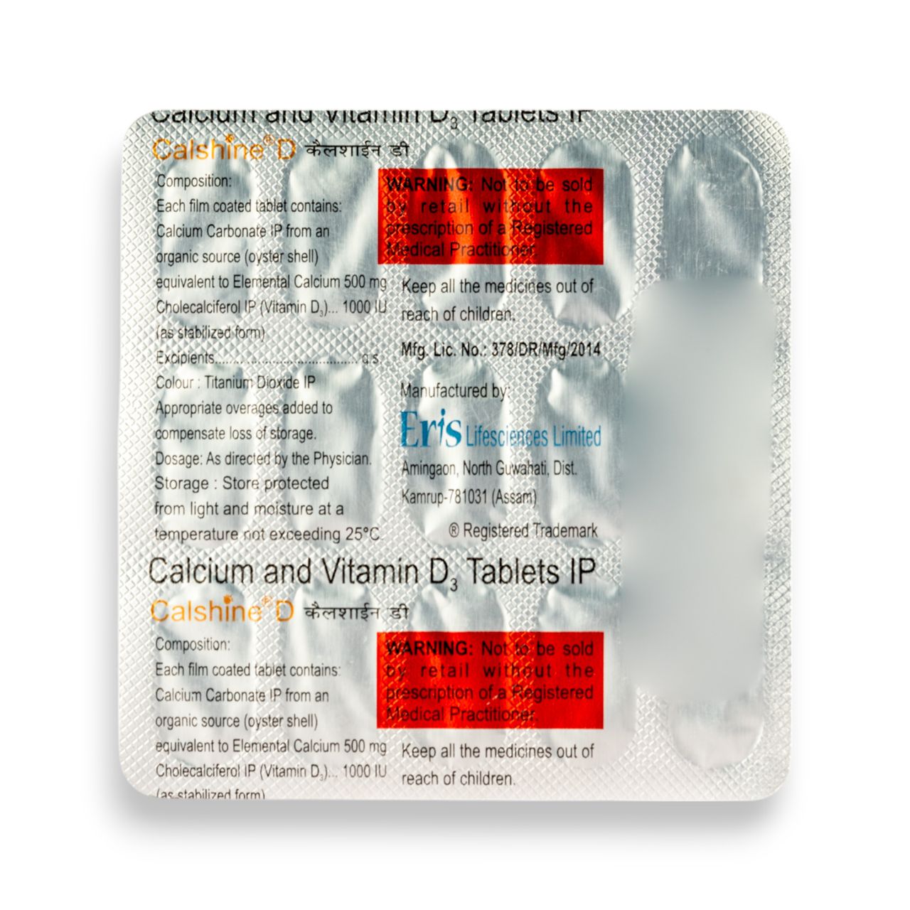 Calshine D Tablets