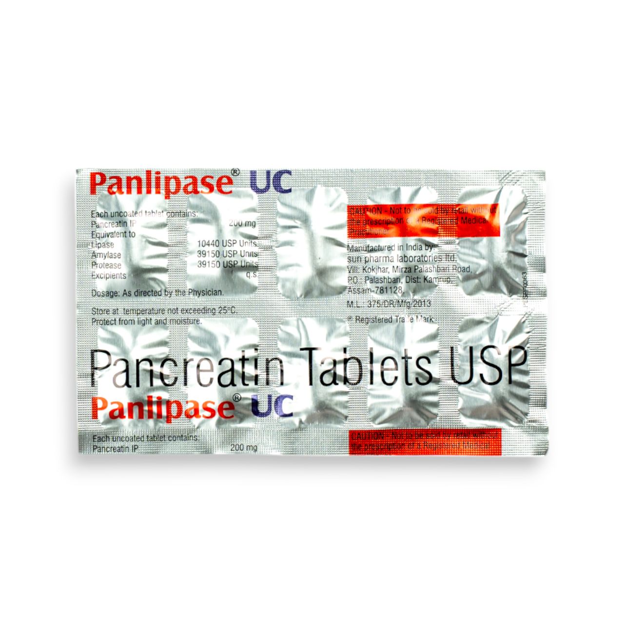 Panlipase UC Tablets