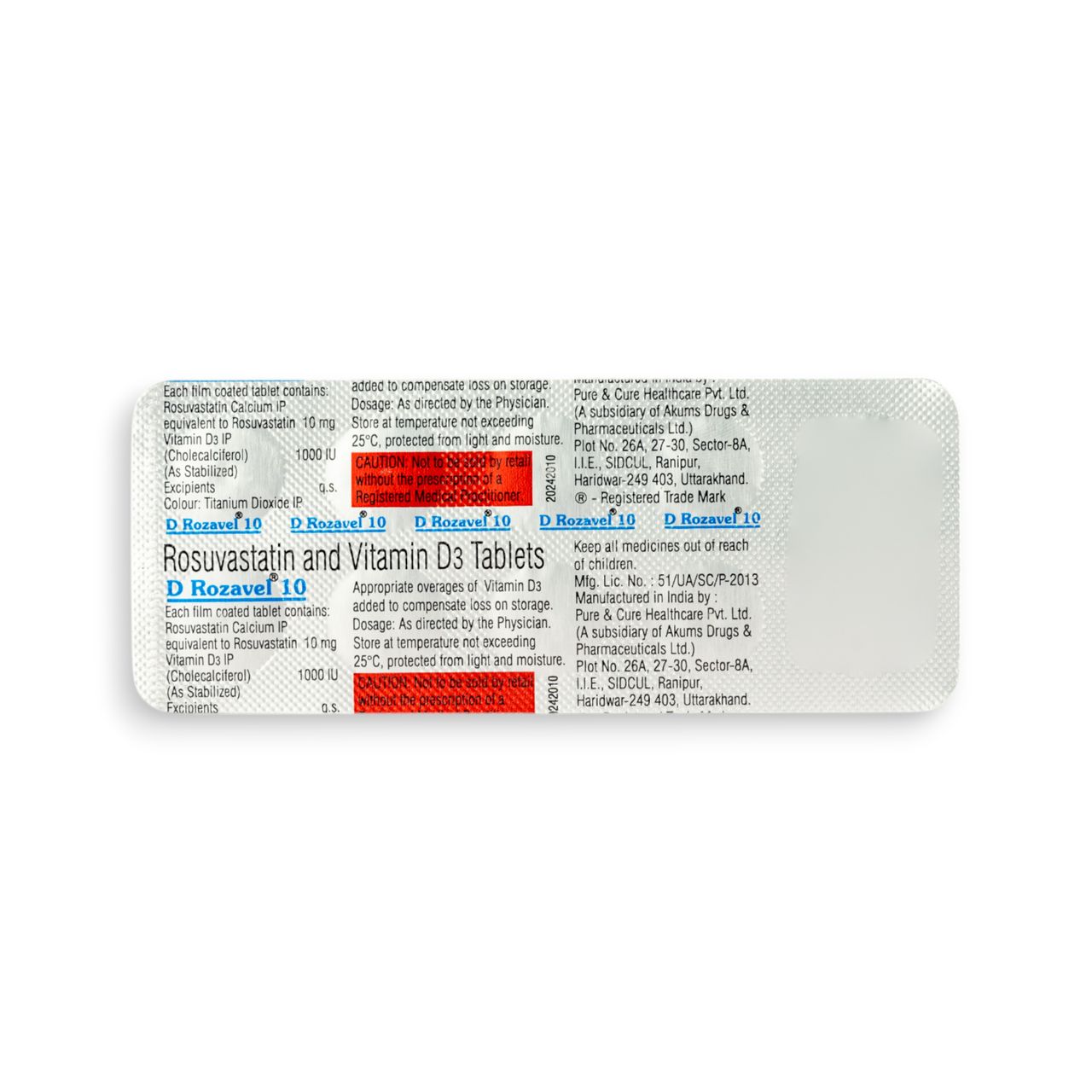 D Rozavel 10 Tablets