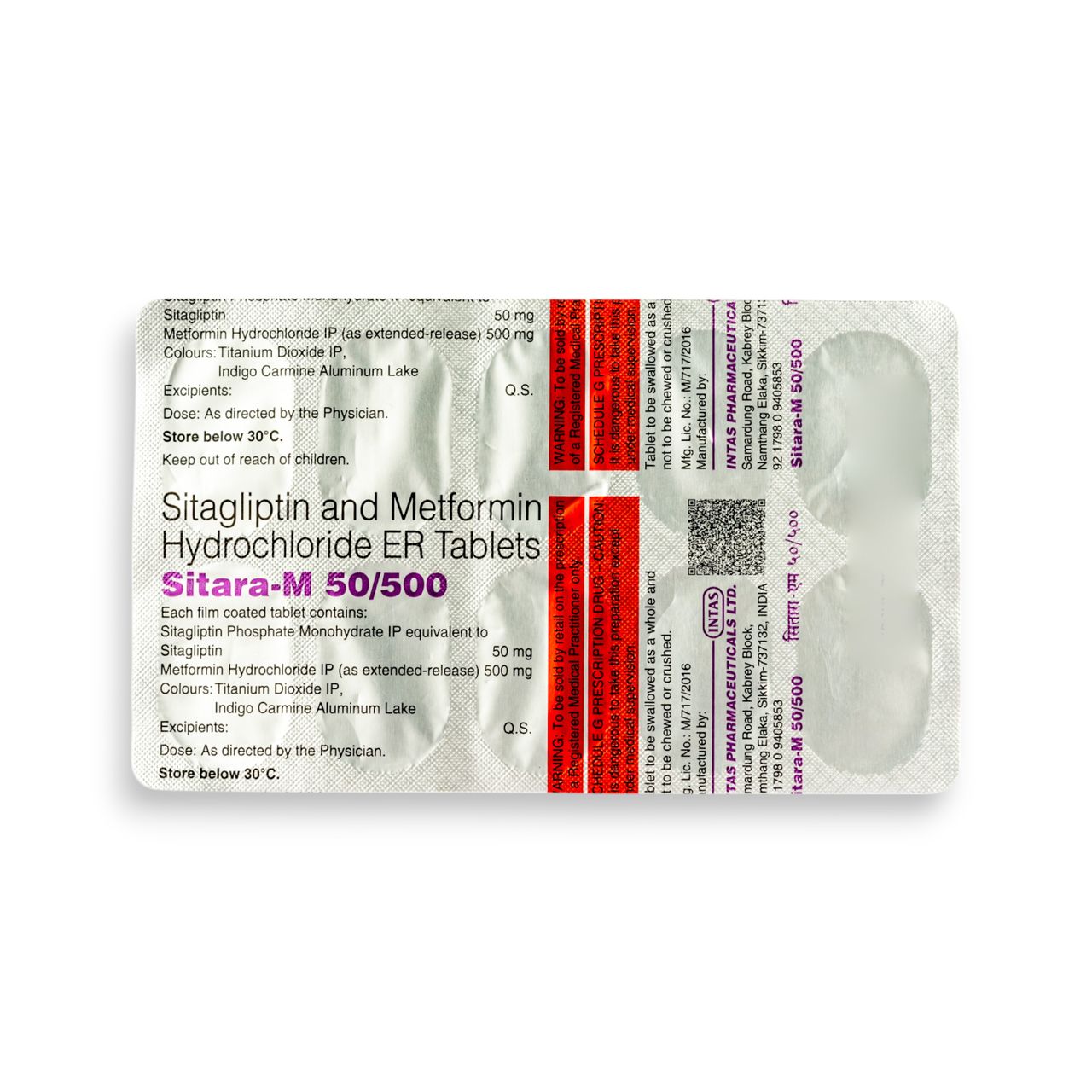 Sitara-M 50/500 Tablets ER