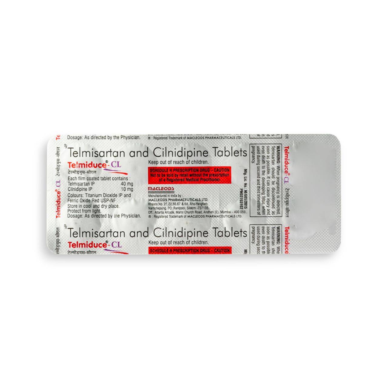 Telmiduce CL Tablets