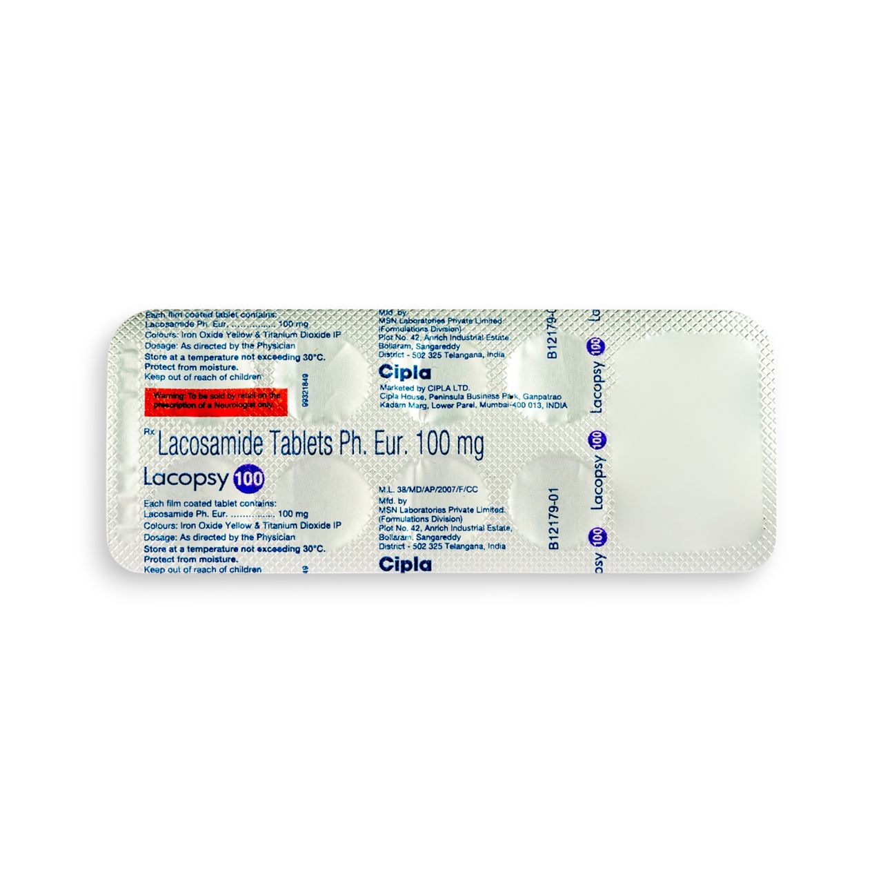 Lacopsy 100 Tablets