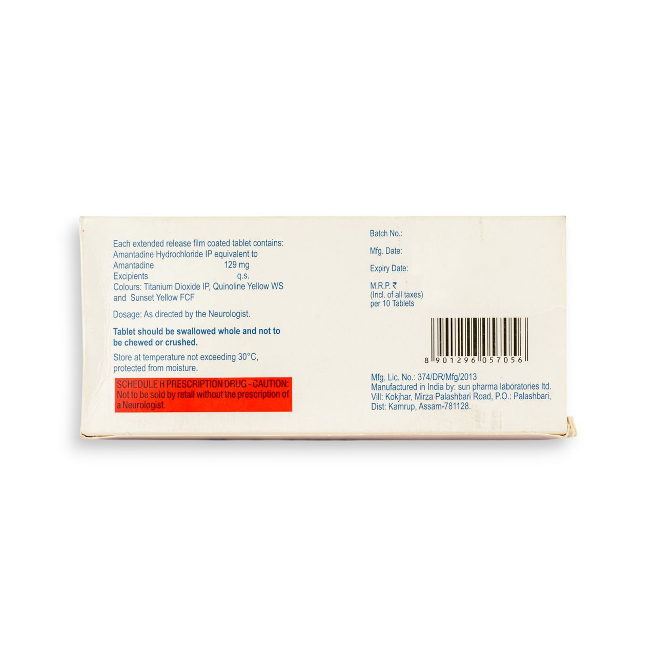Parkitidin ER 129 Tablets