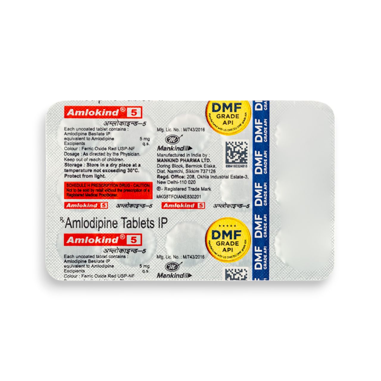 Amlokind 5 Tablets
