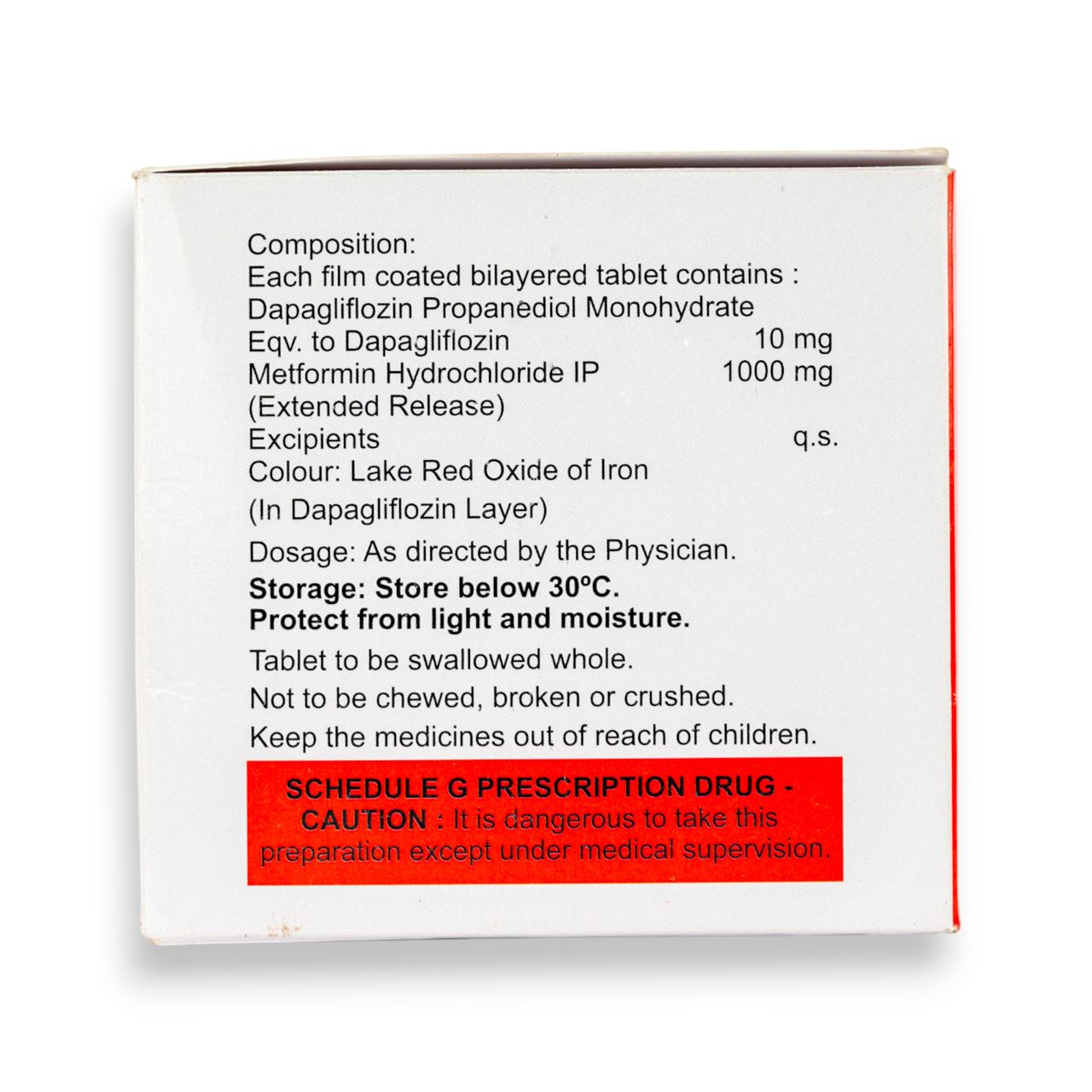 Gluxit M 10 Forte Tablets ER