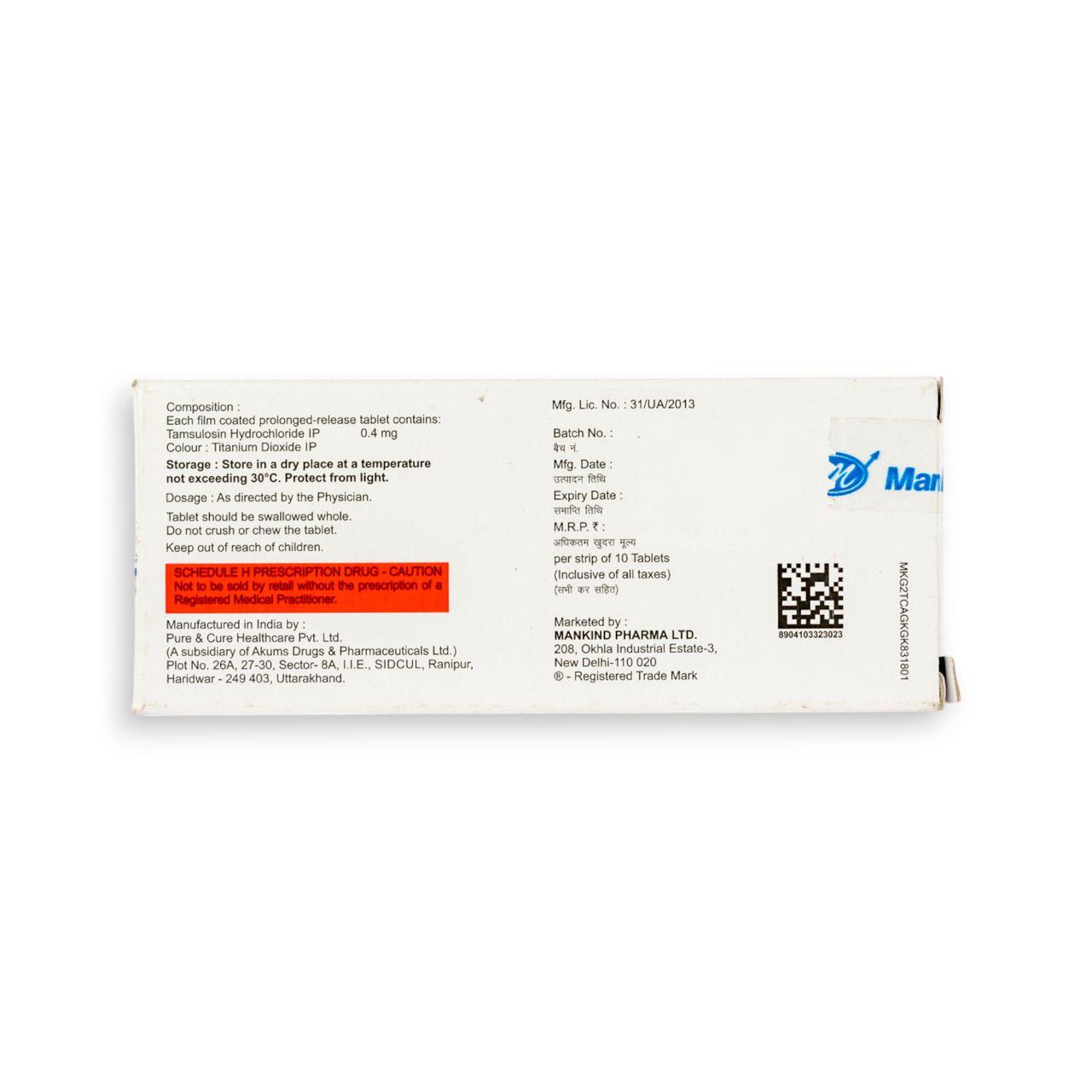 Flokind-0.4 Tablets PR