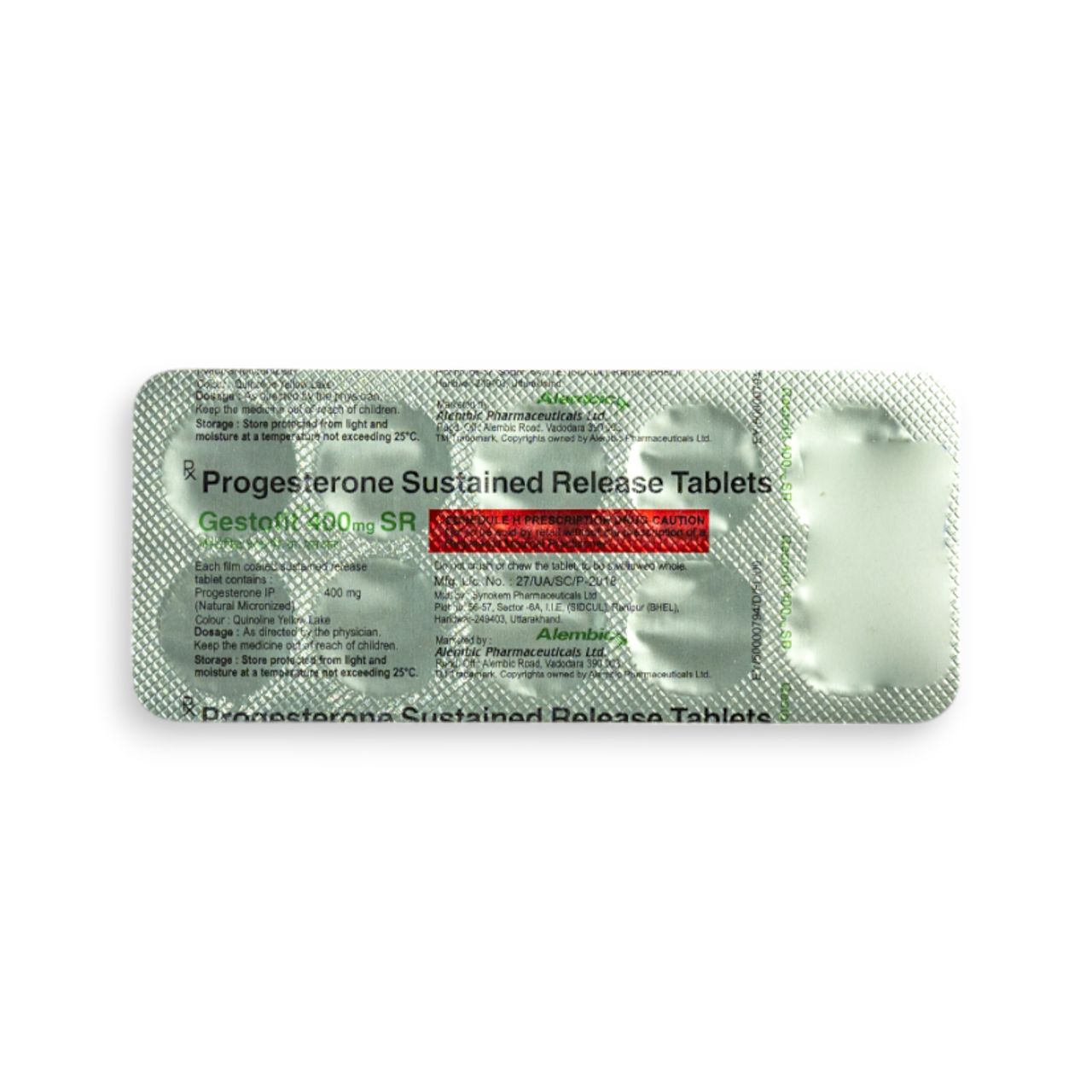 Gestofit 400mg SR Tablets