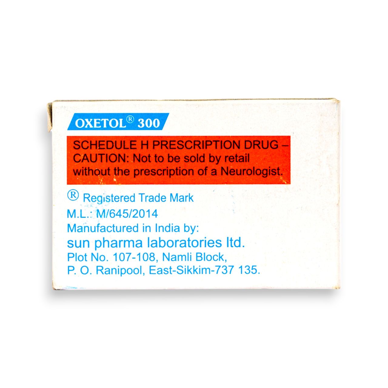 Oxetol 300 Tablets