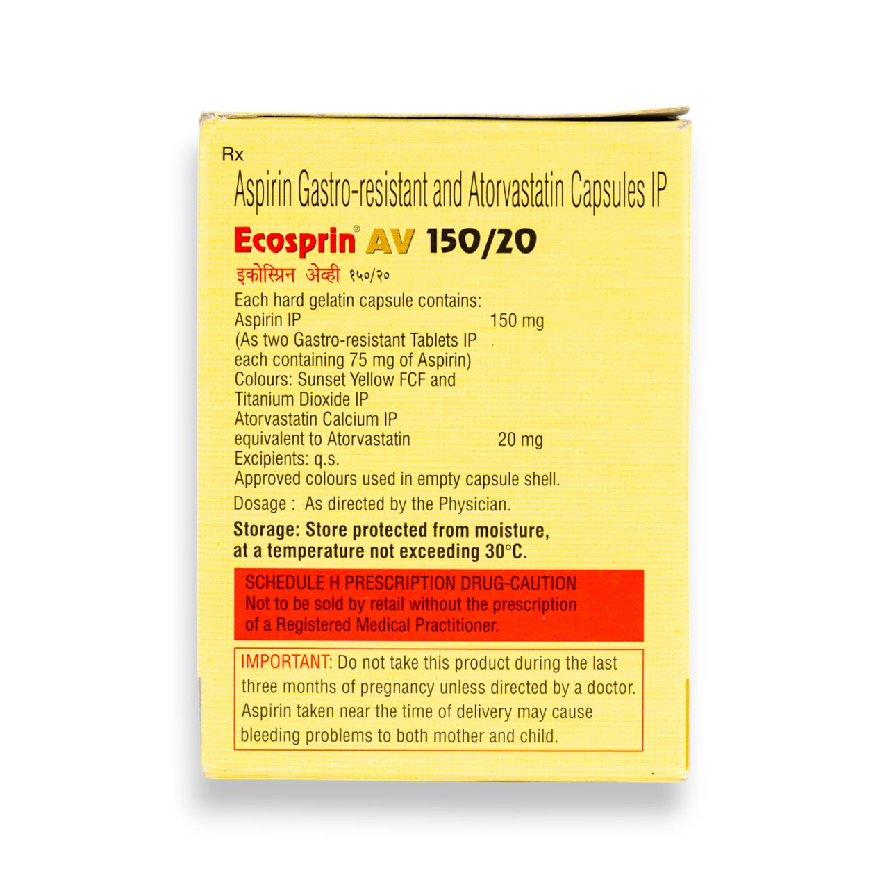 Ecosprin AV 150/20 Capsules