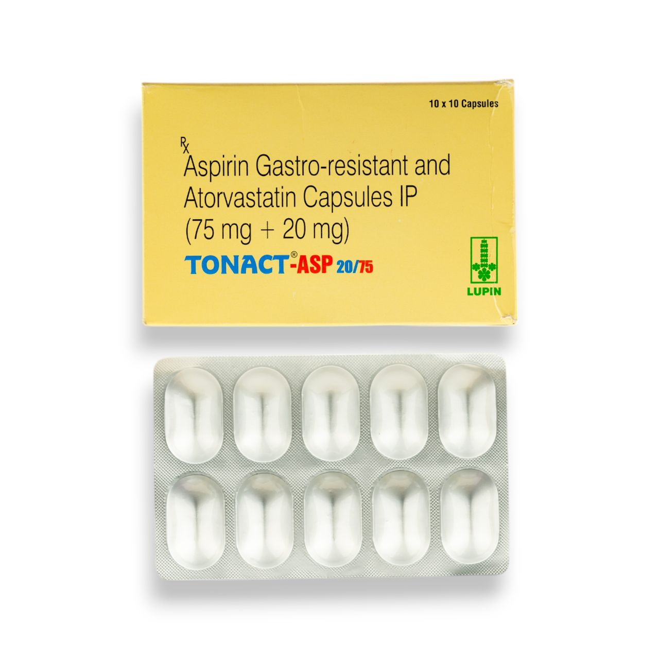 Tonact-Asp 20/75 Capsules