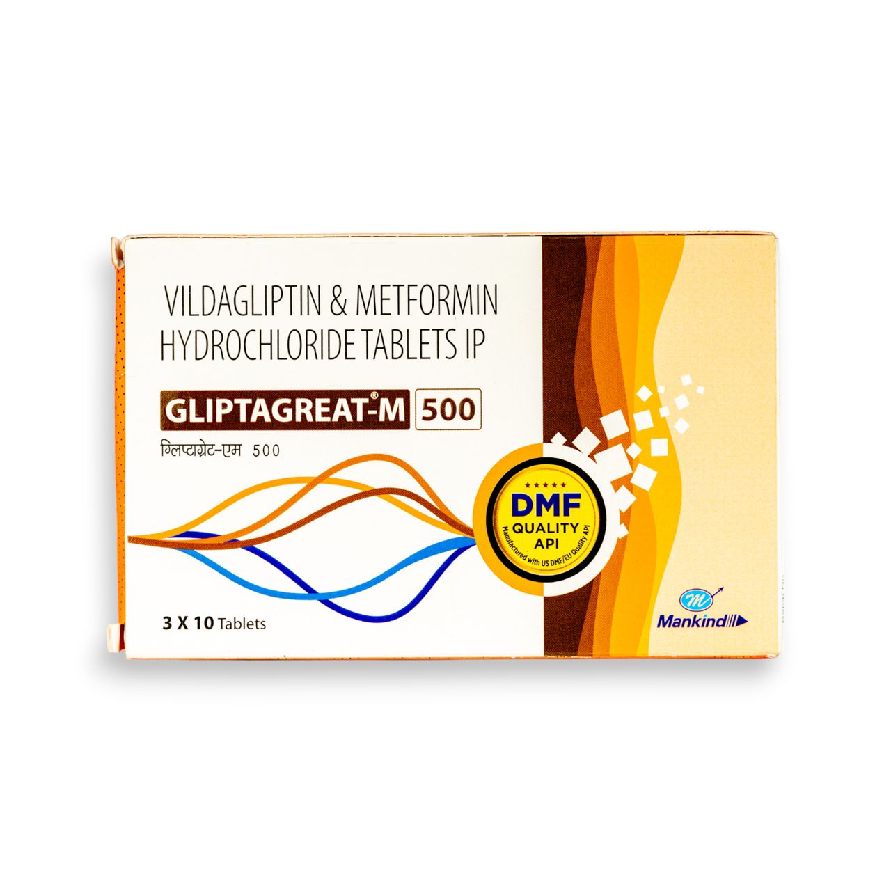 Gliptagreat-M 500 Tablets