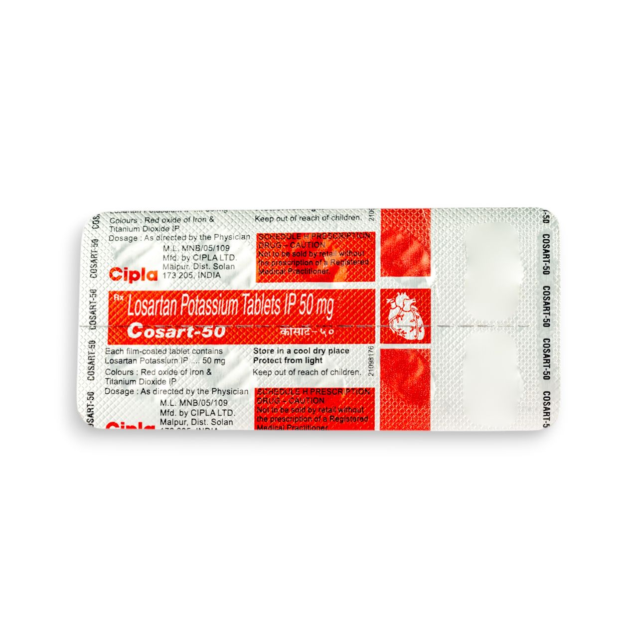 Cosart-50 Tablet