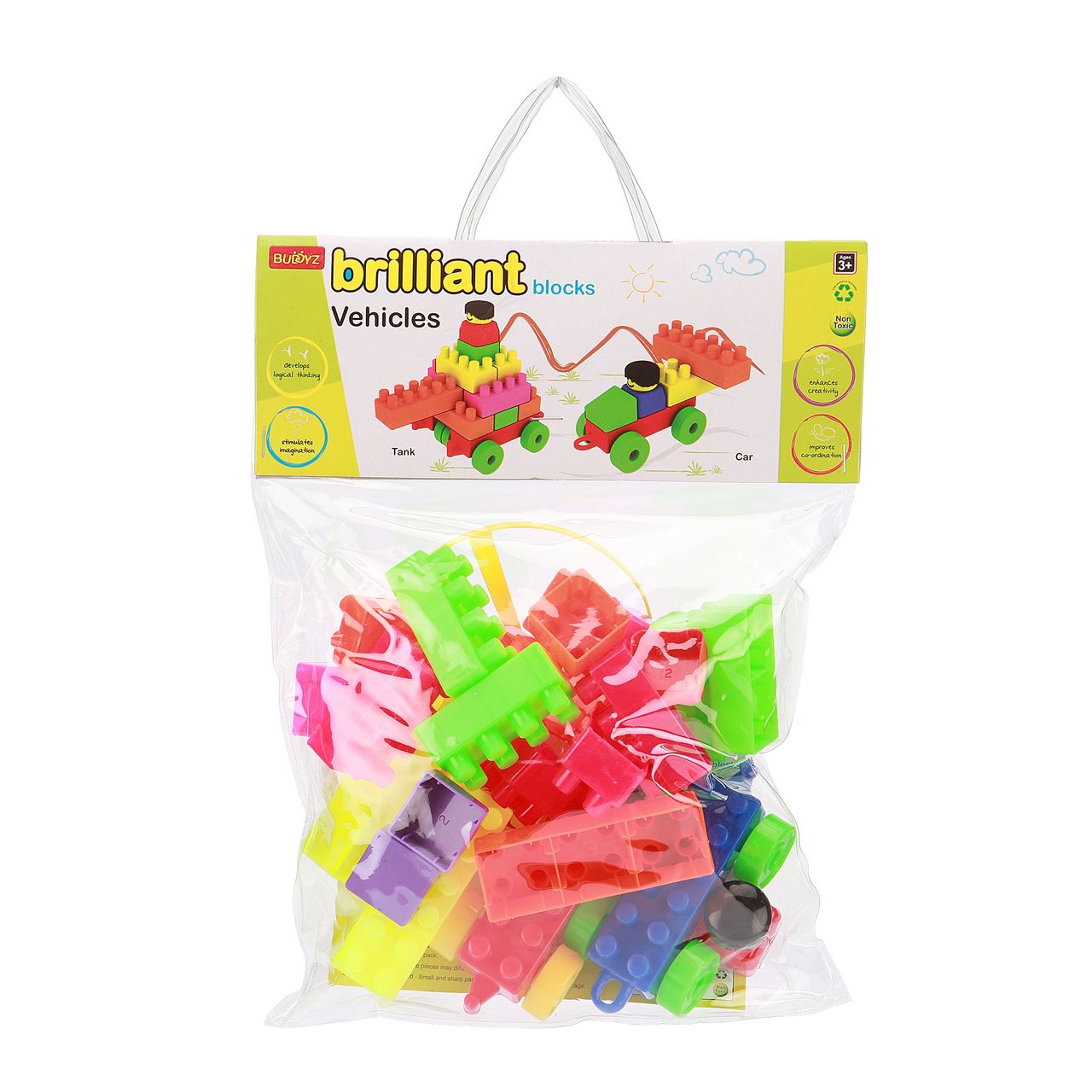 Buddyz Brilliant Blocks-Vehicles