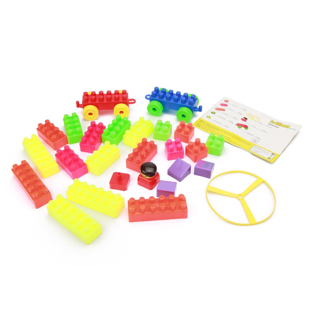 Buddyz Brilliant Blocks-Vehicles