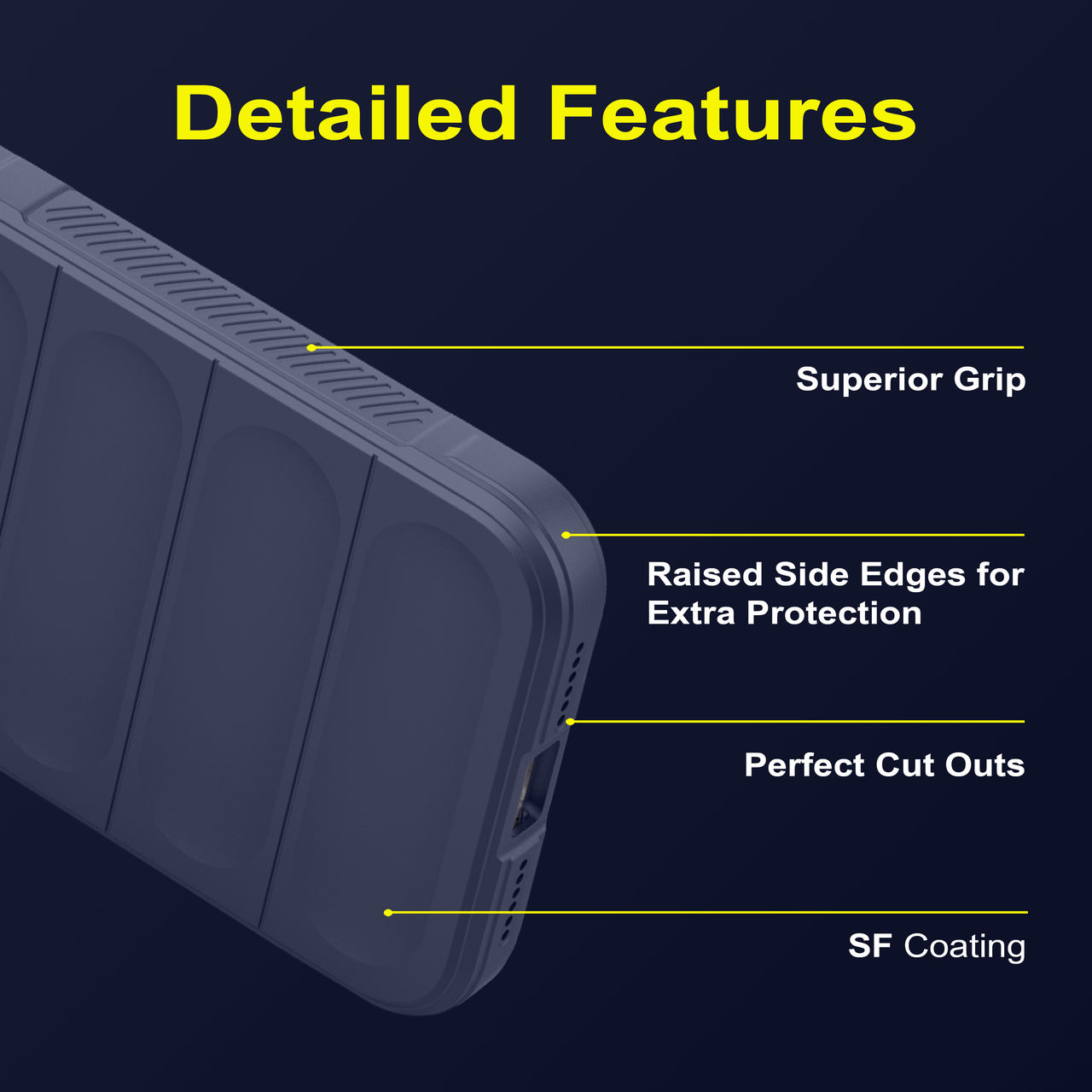 Zapcase Back Cover For Apple Iphone 11 (Magic-Sapphire)