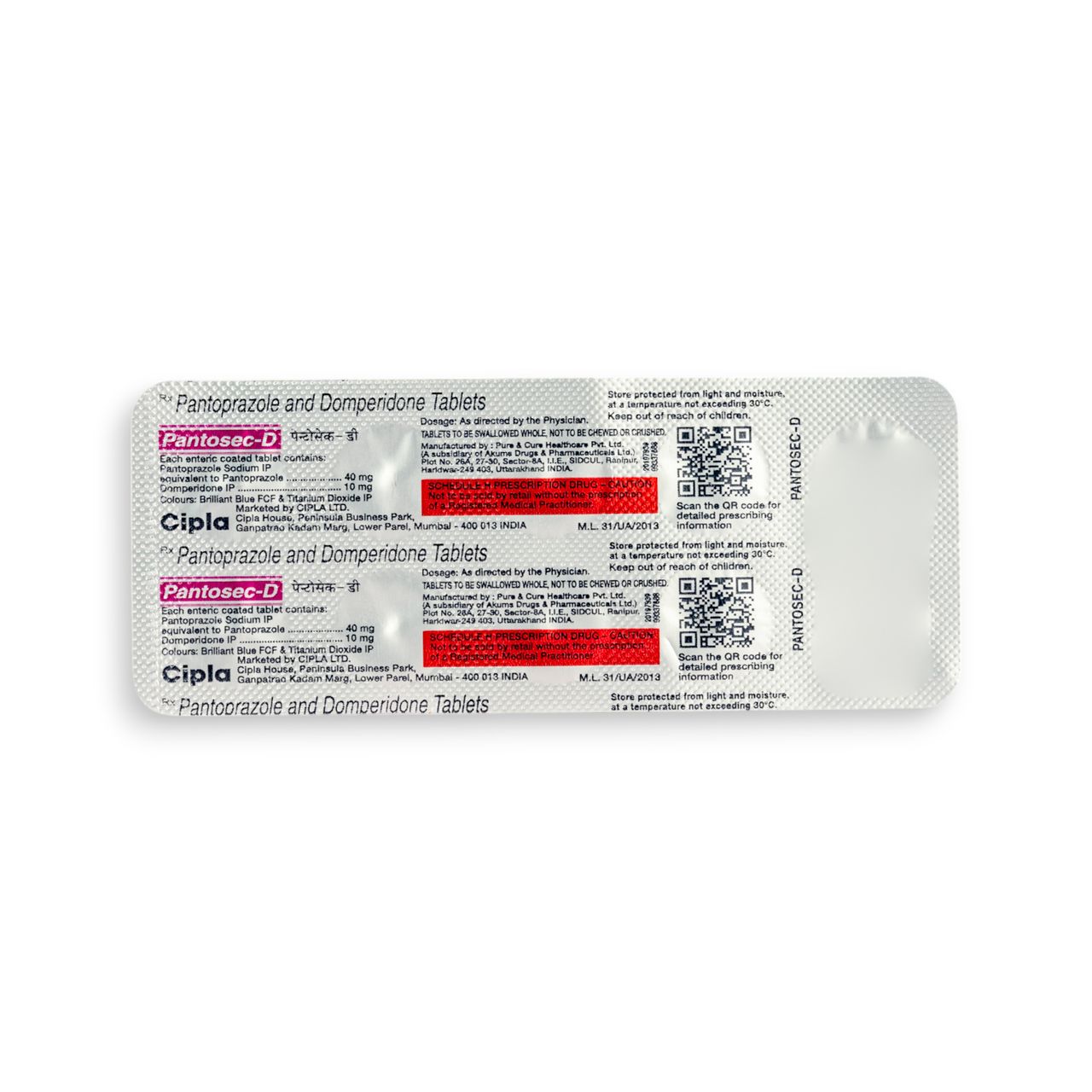 Pantosec D Tablet