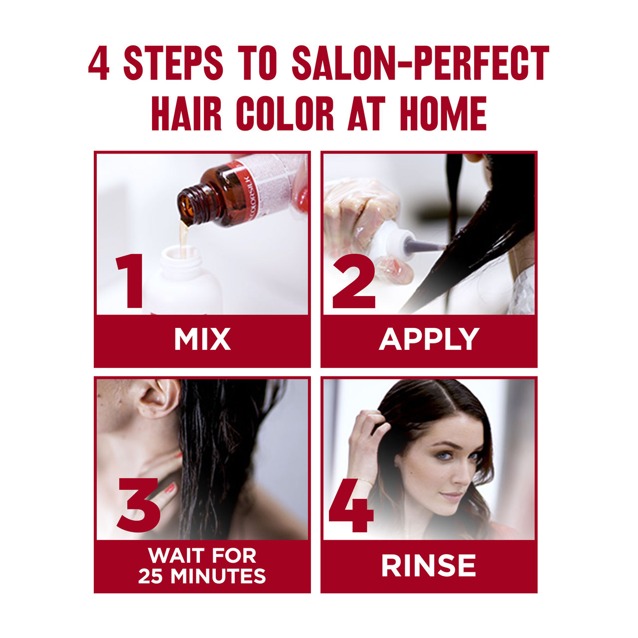 Revlon Color Silk Hair Color With Keratin 3N Dark Brown