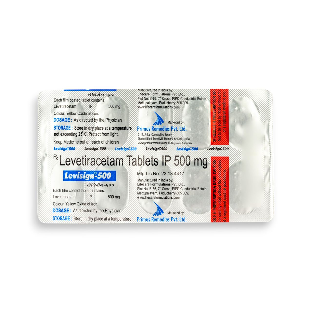 Levisign-500 Tablets
