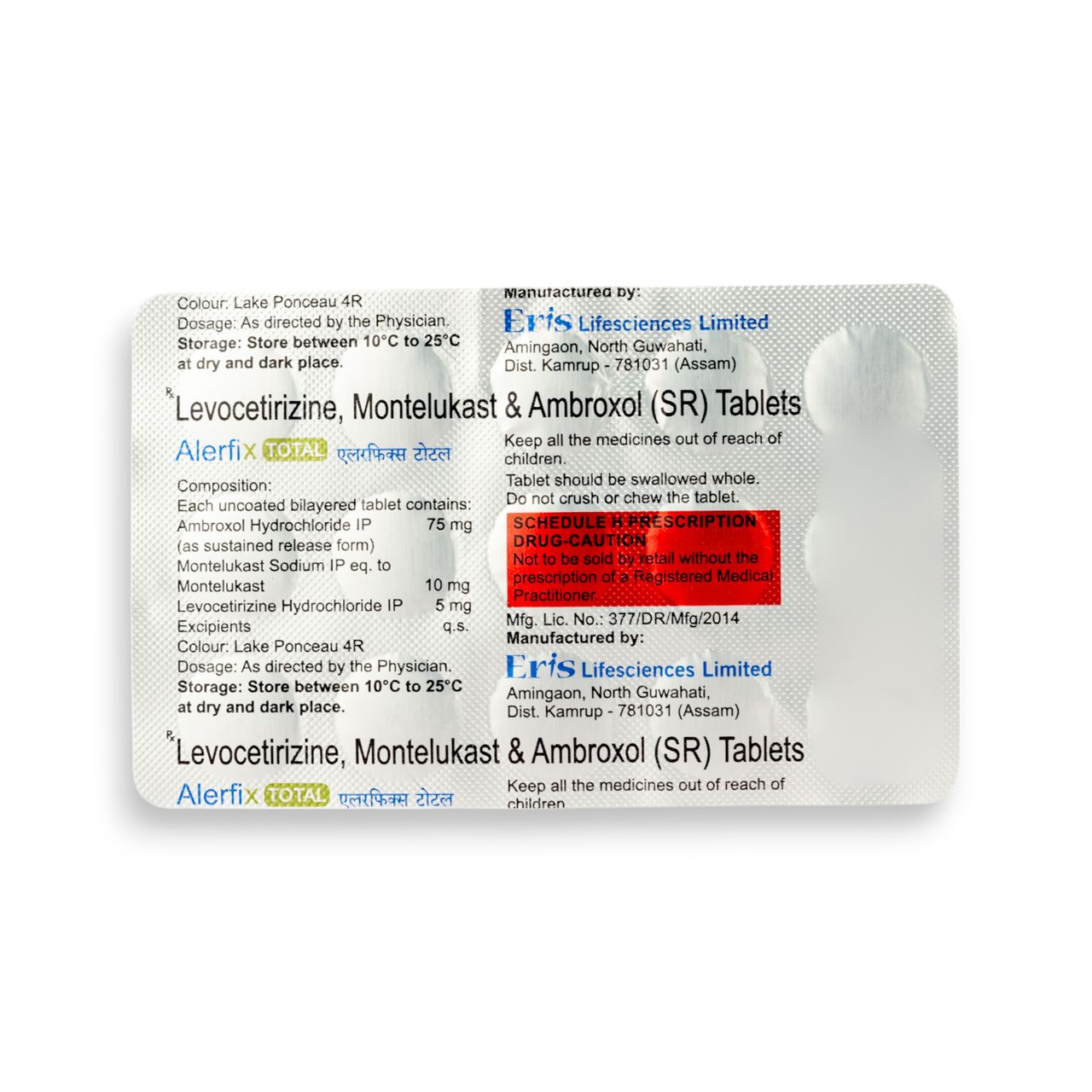 Alerfix Total Tablets SR