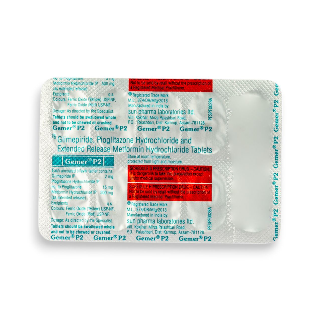 Gemer P2 Tablets ER