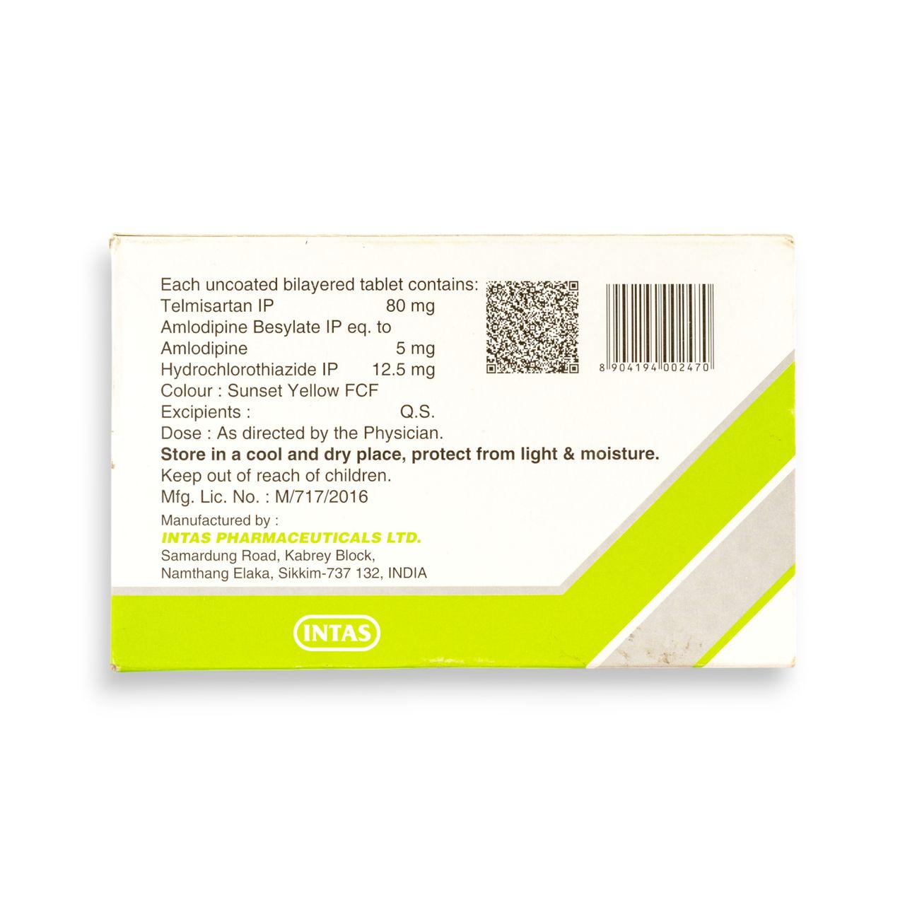 TAH 80 Tablets 