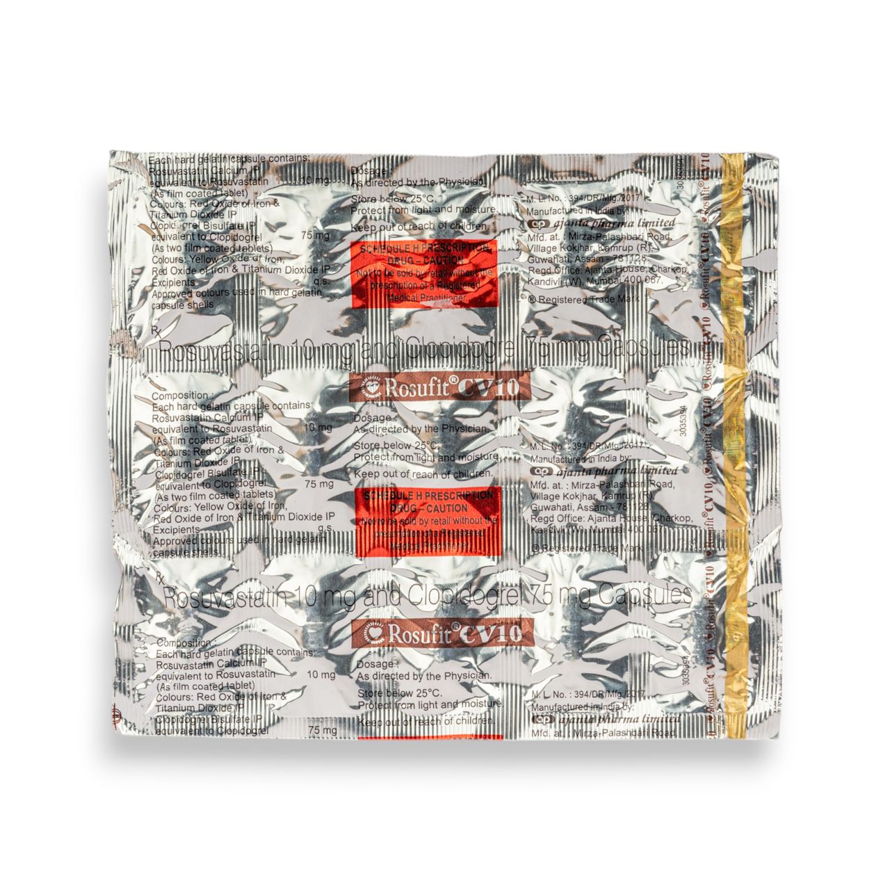 Rosufit Cv 10 Capsules