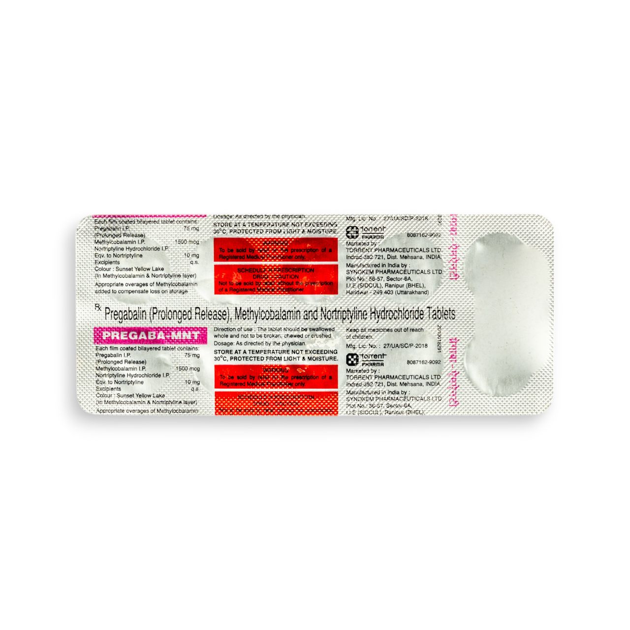 Pregaba-MNT Tablets PR