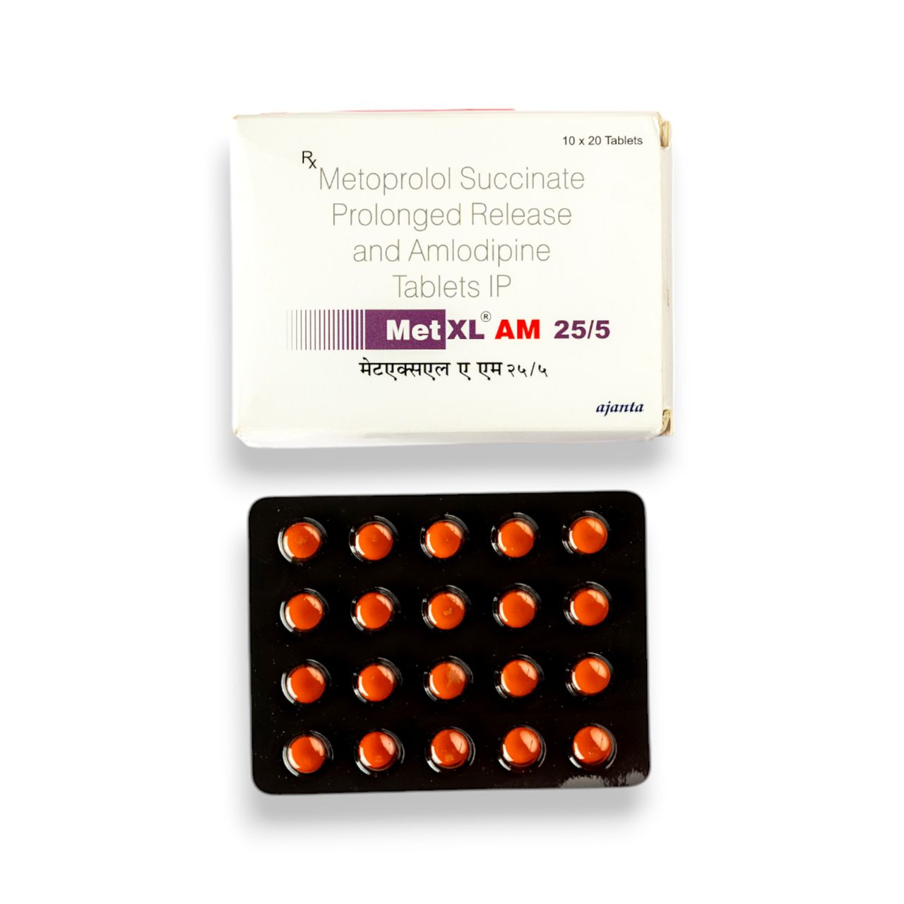 Met XL AM 25/5 Tablet