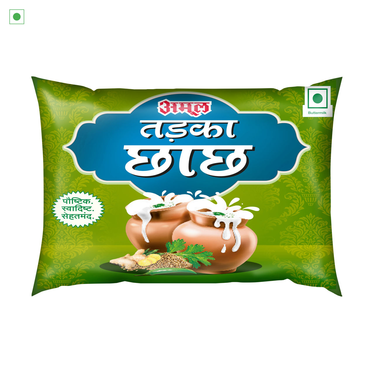 Amul Probiotic Tadka Chaas 280 ml Combo