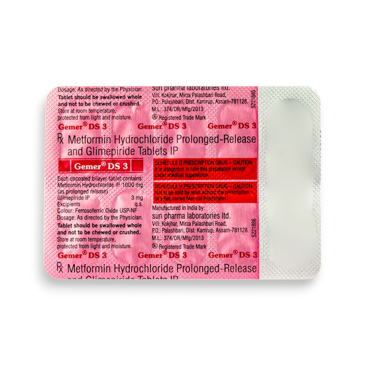 Gemer DS 3 Tablets PR