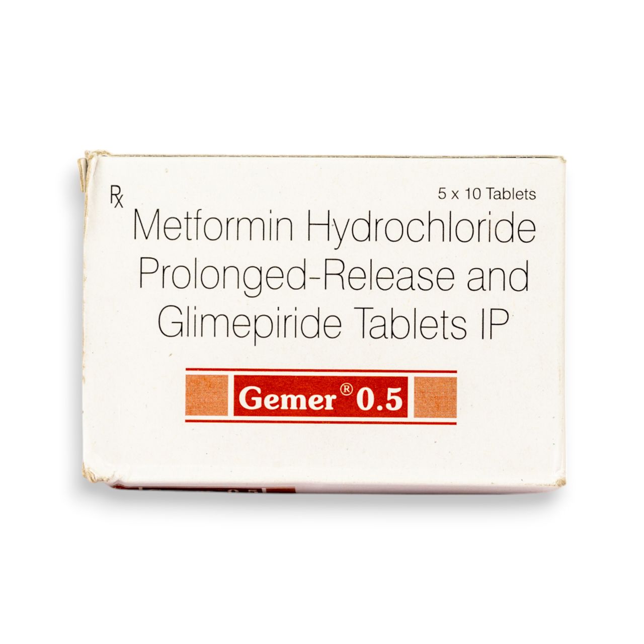 Gemer 0.5 Tablets PR
