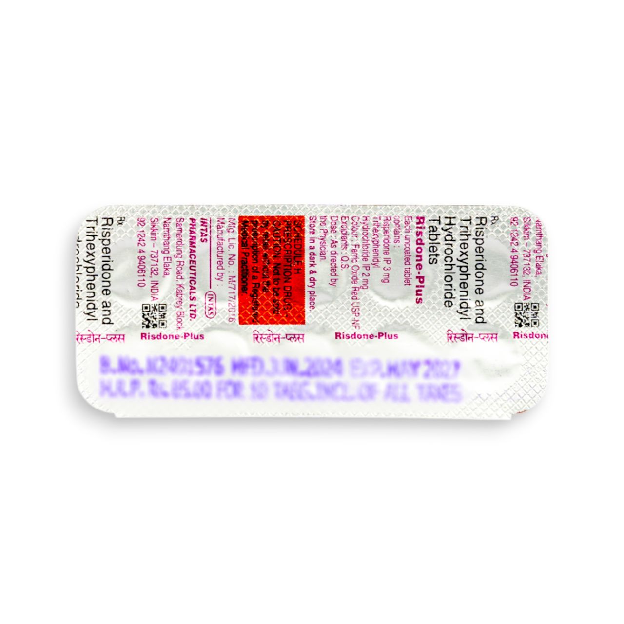 Risdone Plus Tablets
