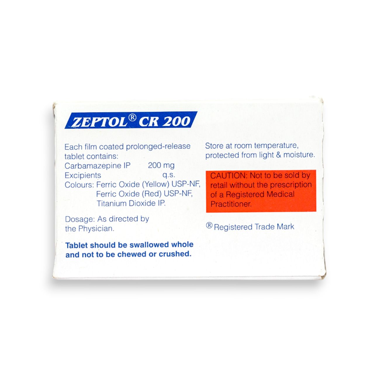 Zeptol Cr 200 Tablet