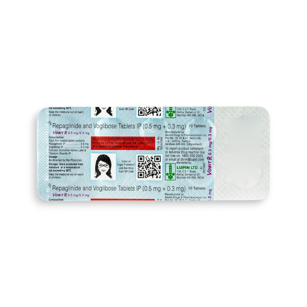 Vobit R 0.5mg/0.3mg Tablet