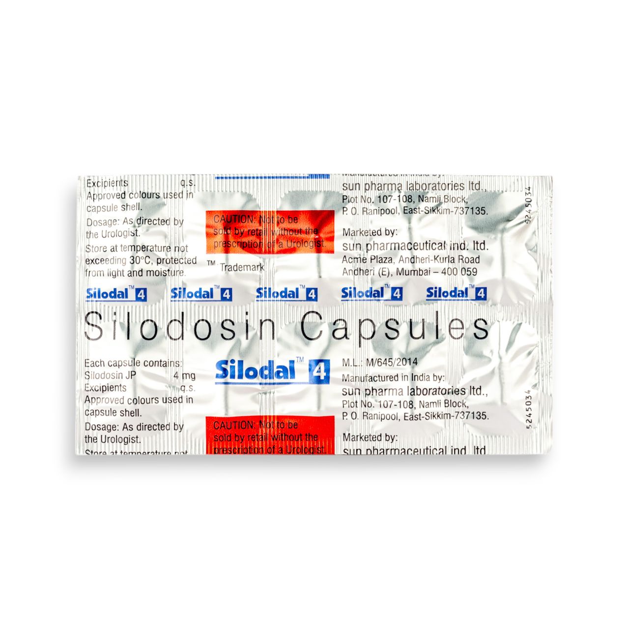 Silodal 4 Capsule