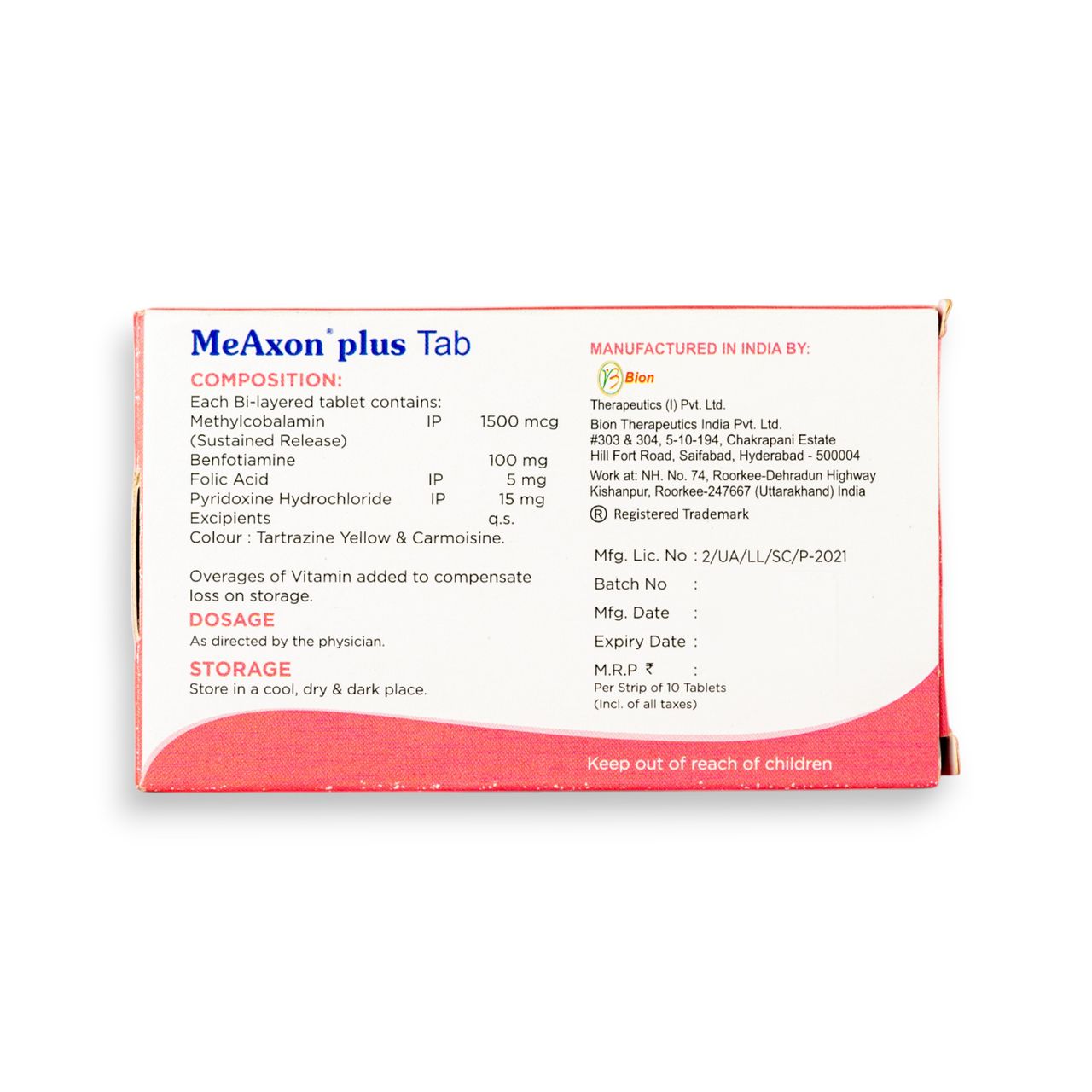 Meaxon Plus Tablets SR